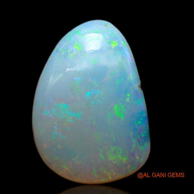 3.30 Cts Natural Australian Fire Opal Loose Gemstone Fancy Cabochon 14x9x3 mm A-685