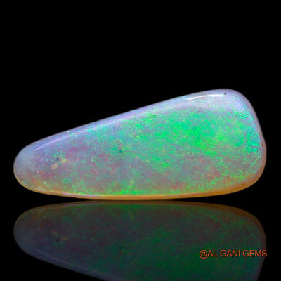 2.25 Cts Natural Australian Fire Opal Loose Gemstone Fancy Cabochon 18x7x2 mm A-687