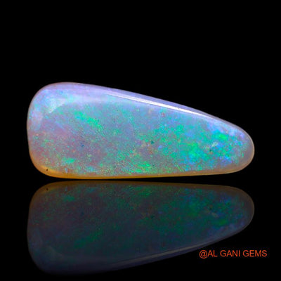 2.25 Cts Natural Australian Fire Opal Loose Gemstone Fancy Cabochon 18x7x2 mm A-687