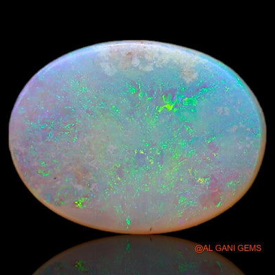 Natural Fire Opal Gemstone 2.60 Cts Loose Oval Cabochon From Australia 13x10x3 mm A-691