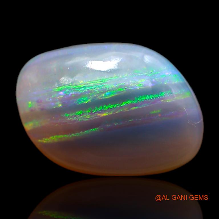 3.80 Cts Natural Australian Fire Opal Fancy Cabochon Loose Gemstone For Jewelry 13x9x4 mm A-692