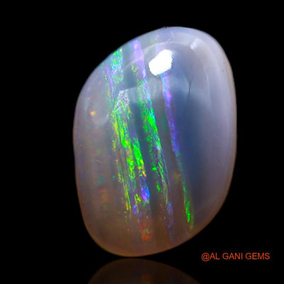 3.80 Cts Natural Australian Fire Opal Fancy Cabochon Loose Gemstone For Jewelry 13x9x4 mm A-692