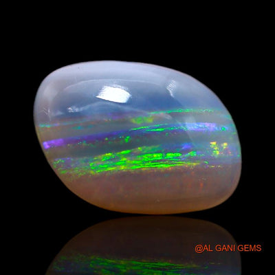 3.80 Cts Natural Australian Fire Opal Fancy Cabochon Loose Gemstone For Jewelry 13x9x4 mm A-692