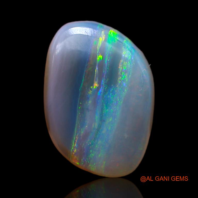 3.80 Cts Natural Australian Fire Opal Fancy Cabochon Loose Gemstone For Jewelry 13x9x4 mm A-692