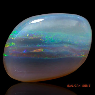 3.80 Cts Natural Australian Fire Opal Fancy Cabochon Loose Gemstone For Jewelry 13x9x4 mm A-692