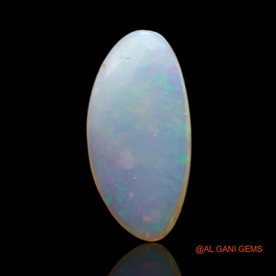 1.80 Cts Natural Australian Fire Opal Loose Gemstone Fancy Cabochon 16x8x2 mm A-693