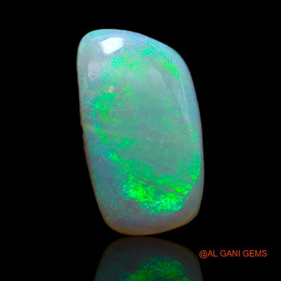 Natural Fire Opal Gemstone 2.60 Cts Loose Fancy Cabochon From Australia 13x7x3 mm A-695