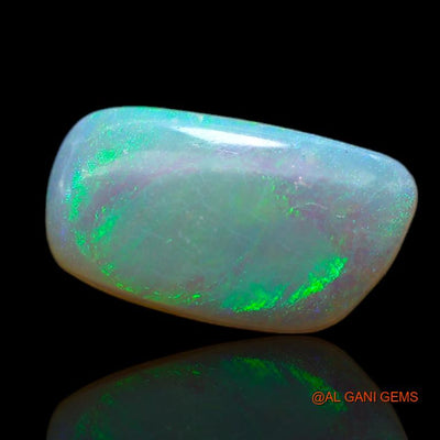 Natural Fire Opal Gemstone 2.60 Cts Loose Fancy Cabochon From Australia 13x7x3 mm A-695