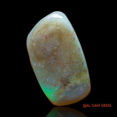 Natural Fire Opal Gemstone 2.60 Cts Loose Fancy Cabochon From Australia 13x7x3 mm A-695