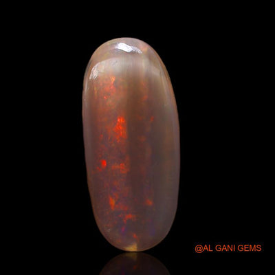 2.90 Cts Natural Australian Fire Opal Loose Gemstone Oval Cabochon 18x8x2 mm A-696
