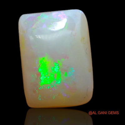 3.15 Cts Natural Australian Fire Opal Loose Gemstone Square Cabochon 11x8x1 mm A-698