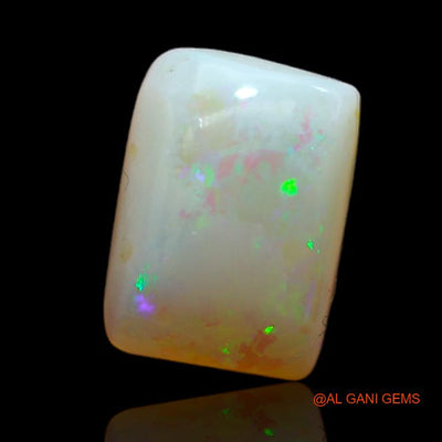 3.15 Cts Natural Australian Fire Opal Loose Gemstone Square Cabochon 11x8x1 mm A-698