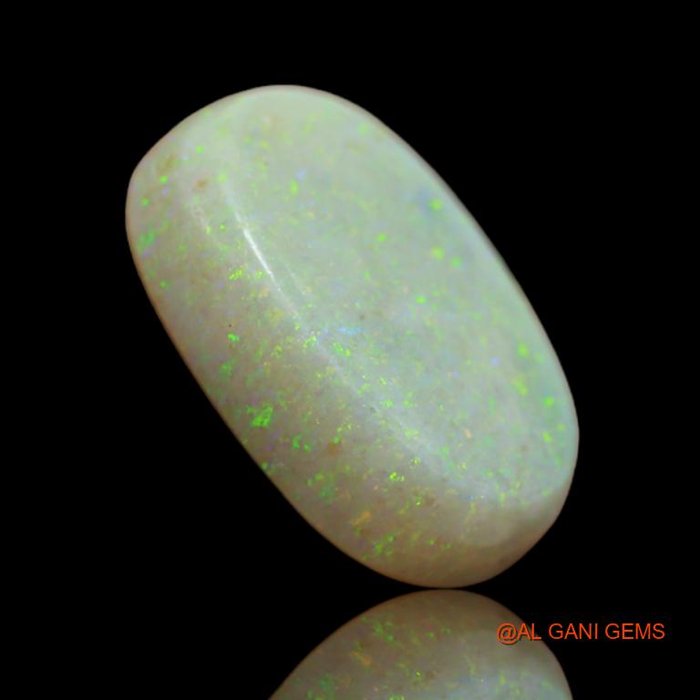 9.50 Cts Natural Australian Fire Opal Loose Gemstone Oval Cabochon 18x11x5 mm A-6