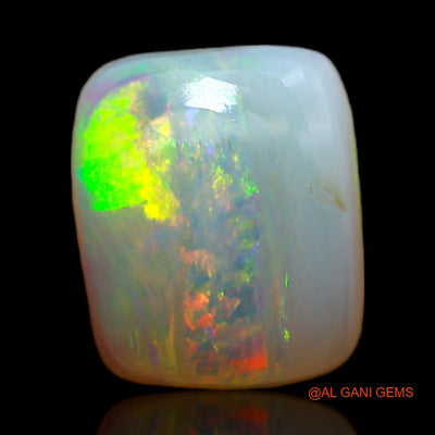 2.40 Cts Natural Australian Fire Opal Loose Gemstone Square Cabochon 9x8x4 mm A-700