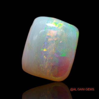 2.40 Cts Natural Australian Fire Opal Loose Gemstone Square Cabochon 9x8x4 mm A-700