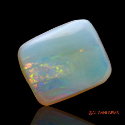 2.40 Cts Natural Australian Fire Opal Loose Gemstone Square Cabochon 9x8x4 mm A-700