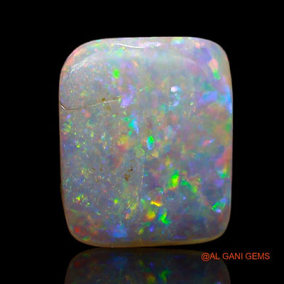 3.55 Cts Natural Australian Fire Opal Loose Gemstone Square Cabochon 12x10x3 mm A-704