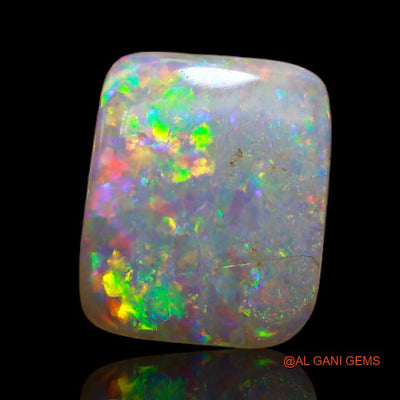 3.55 Cts Natural Australian Fire Opal Loose Gemstone Square Cabochon 12x10x3 mm A-704