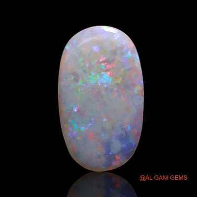 2.75 Cts Natural Australian Fire Opal Loose Gemstone Oval Cabochon 18x10x2 mm A-707
