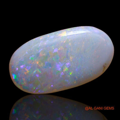 Natural Untreated Fire Opal Loose Gemstone Oval Cabochon From Australia 3.00 Cts 16x9x3 mm A-710