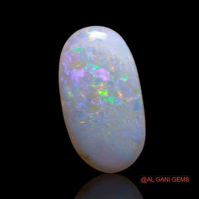 Natural Untreated Fire Opal Loose Gemstone Oval Cabochon From Australia 3.00 Cts 16x9x3 mm A-710
