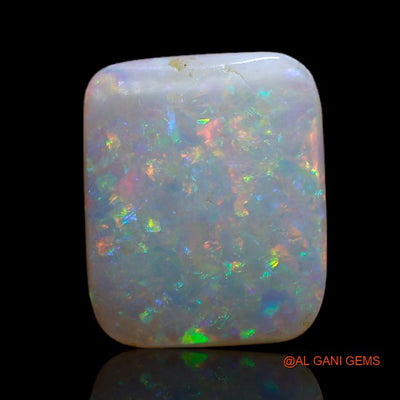 3.60 Cts Natural Australian Fire Opal Square Cabochon Loose Gemstone For Jewelry 14x11x3 mm A-711