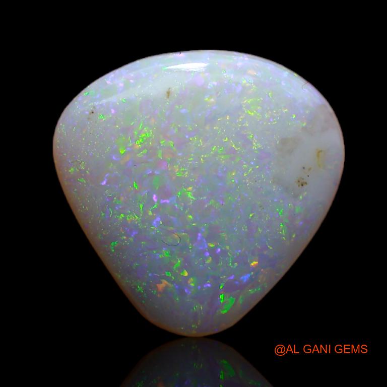 2.90 Cts Natural Australian Fire Opal Loose Gemstone Fancy Cabochon 12x12x3 mm A-716