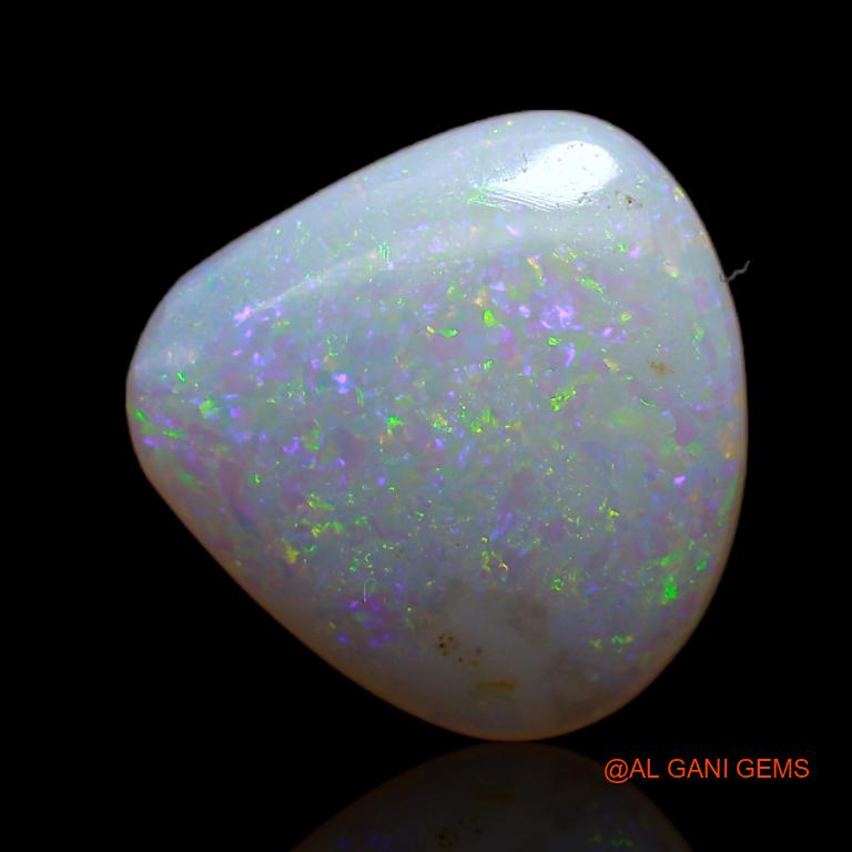 2.90 Cts Natural Australian Fire Opal Loose Gemstone Fancy Cabochon 12x12x3 mm A-716