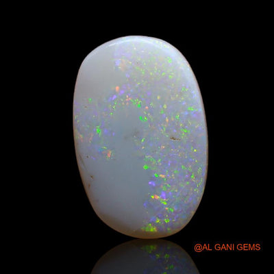 Natural Untreated Fire Opal Loose Gemstone Oval Cabochon From Australia 3.50 Cts 17x11x2 mm A-718