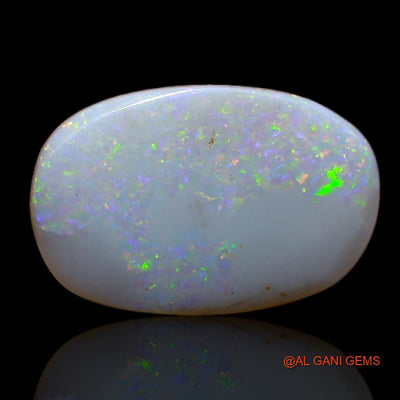 Natural Untreated Fire Opal Loose Gemstone Oval Cabochon From Australia 3.50 Cts 17x11x2 mm A-718