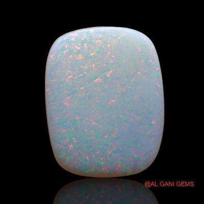 Natural Fire Opal Gemstone 5.00 Cts Loose Oval Cabochon From Australia 16x12x3 mm A-720