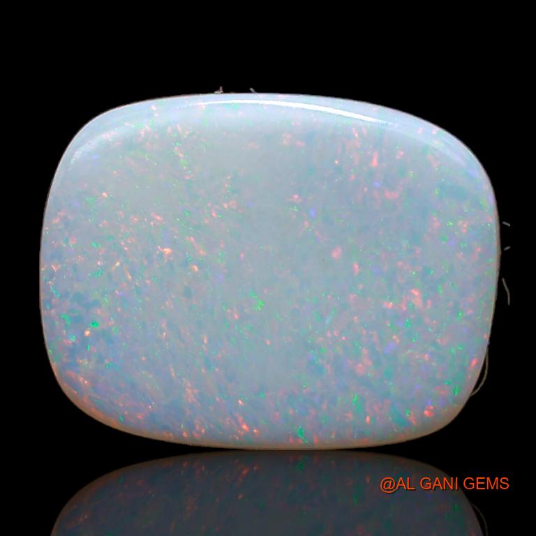 Natural Fire Opal Gemstone 5.00 Cts Loose Oval Cabochon From Australia 16x12x3 mm A-720