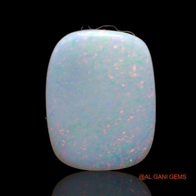 Natural Fire Opal Gemstone 5.00 Cts Loose Oval Cabochon From Australia 16x12x3 mm A-720