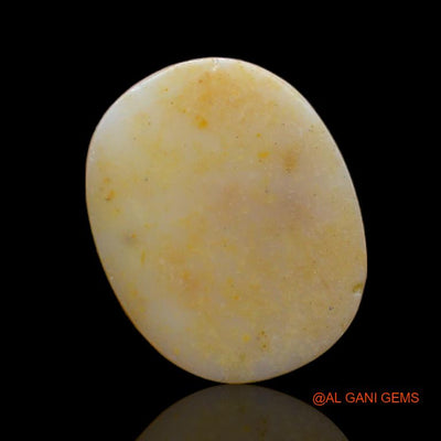 3.95 Cts Natural Australian Fire Opal Oval Cabochon Loose Gemstone For Jewelry 15x12x3 mm A-722