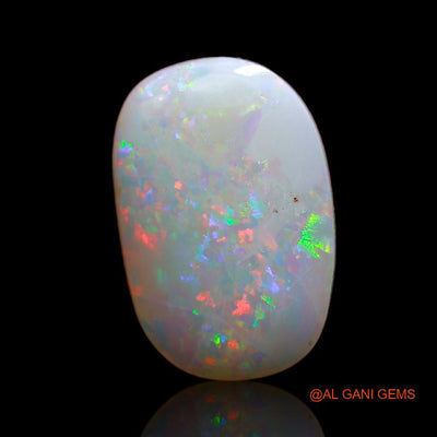 4.00 Cts Unheated Australian Fire Opal Loose Gemstone Oval Cabochon Natural 16x11x3 mm A-723