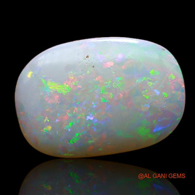 4.00 Cts Unheated Australian Fire Opal Loose Gemstone Oval Cabochon Natural 16x11x3 mm A-723