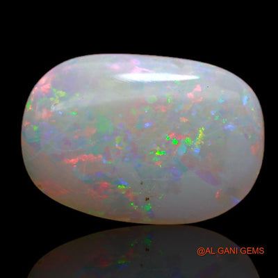 4.00 Cts Unheated Australian Fire Opal Loose Gemstone Oval Cabochon Natural 16x11x3 mm A-723
