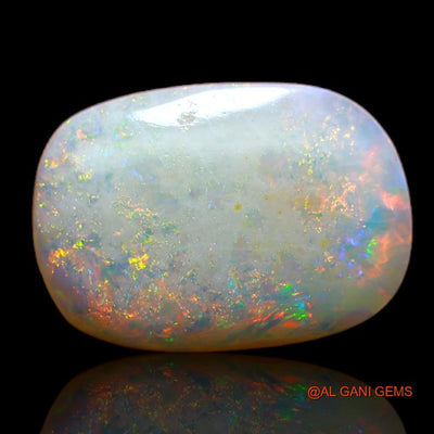 3.80 Cts Natural Australian Fire Opal Loose Gemstone Oval Cabochon 15x11x3 mm A-725