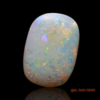 3.80 Cts Natural Australian Fire Opal Loose Gemstone Oval Cabochon 15x11x3 mm A-725