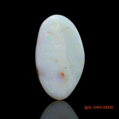 17.00 Cts Natural Australian Fire Opal Loose Gemstone Fancy Cabochon 30x17x4 mm A-72