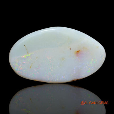 17.00 Cts Natural Australian Fire Opal Loose Gemstone Fancy Cabochon 30x17x4 mm A-72