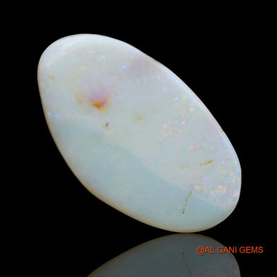 17.00 Cts Natural Australian Fire Opal Loose Gemstone Fancy Cabochon 30x17x4 mm A-72