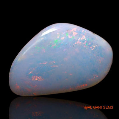 Natural Untreated Fire Opal Loose Gemstone Fancy Cabochon From Australia 3.30 Cts 17x11x2 mm A-730