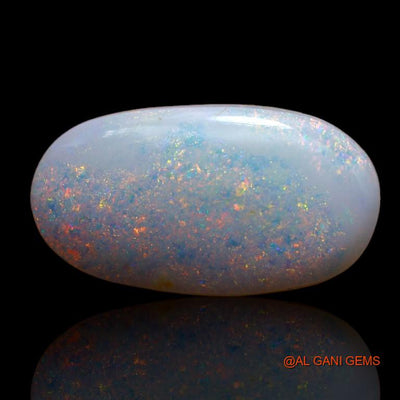 Natural Untreated Fire Opal Loose Gemstone Oval Cabochon From Australia 2.80 Cts 18x10x2 mm A-731