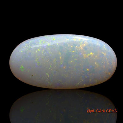 3.60 Cts Natural Australian Fire Opal Loose Gemstone Oval Cabochon 18x9x3 mm A-734