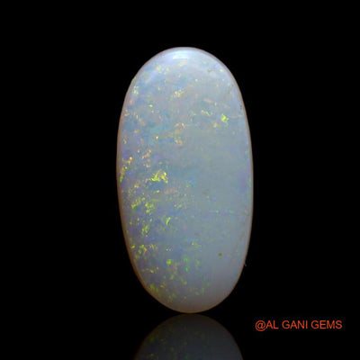 3.60 Cts Natural Australian Fire Opal Loose Gemstone Oval Cabochon 18x9x3 mm A-734