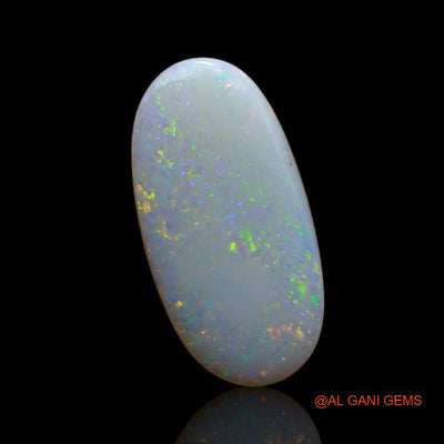 3.60 Cts Natural Australian Fire Opal Loose Gemstone Oval Cabochon 18x9x3 mm A-734