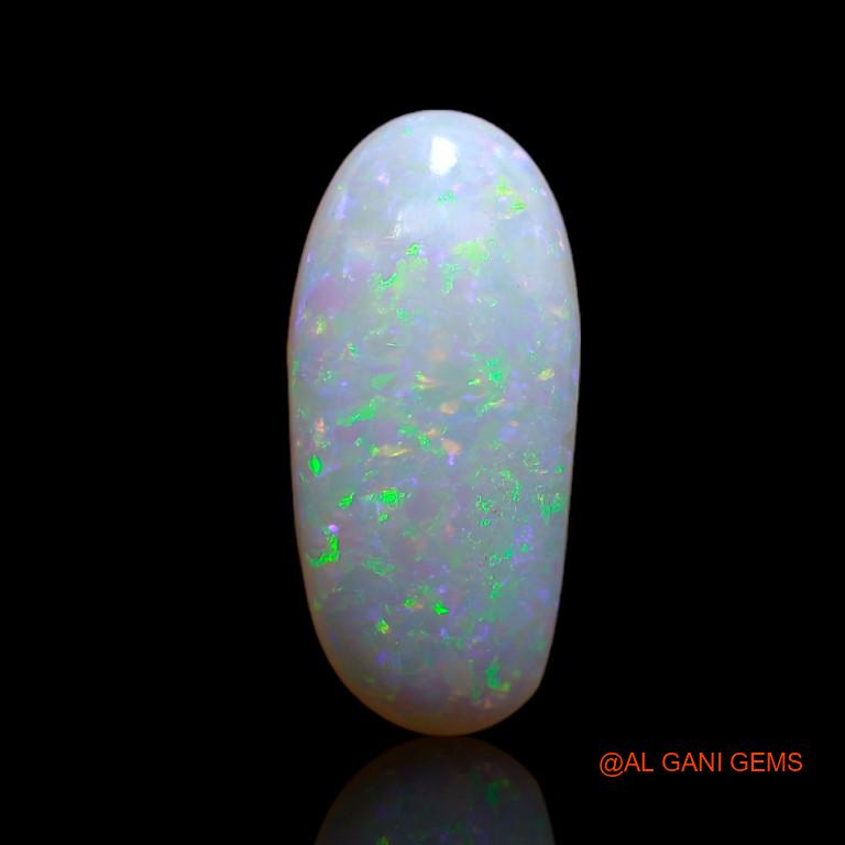 4.40 Cts Natural Australian Fire Opal Loose Gemstone Oval Cabochon 18x8x4 mm A-736