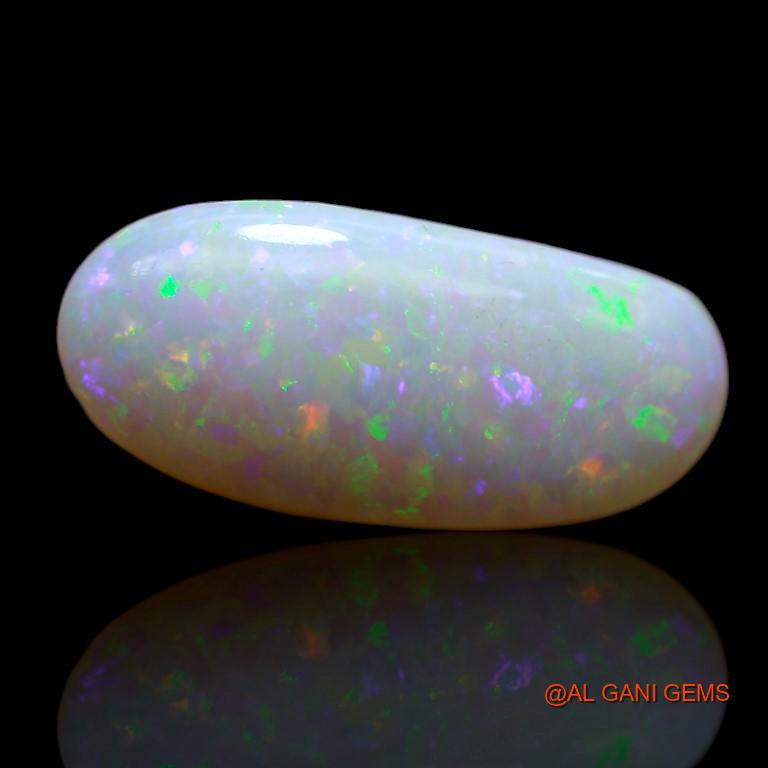 4.40 Cts Natural Australian Fire Opal Loose Gemstone Oval Cabochon 18x8x4 mm A-736