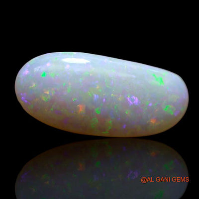 4.40 Cts Natural Australian Fire Opal Loose Gemstone Oval Cabochon 18x8x4 mm A-736